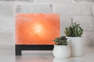 Rectangle Himalayan Rock Salt Lamp - FREE SHIPPING!